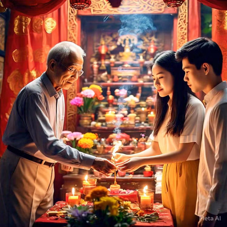 Cung Tat nien 2025 vao ngay, gio nao dep nhat?