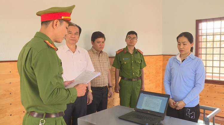 Cơ quan công an khởi tố bổ sung bị can Trần Thị Nguyên Hằng.