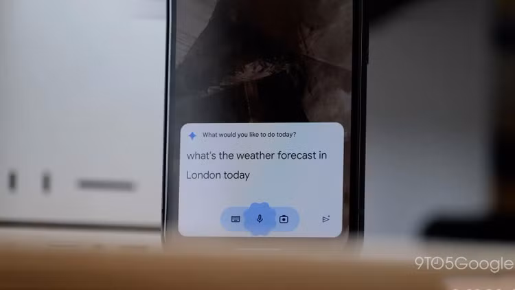 Gemini có thể trả lời câu hỏi ngay trên màn hình khóa? Ảnh 9to5Google