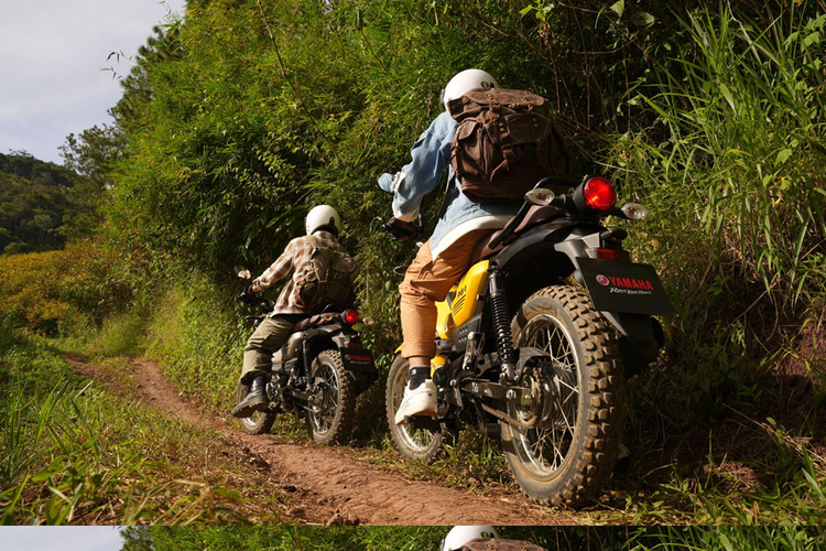 Lốp gai trước và sau to bản giúp tăng độ ma sát và độ bám lốp ở mọi địa hình