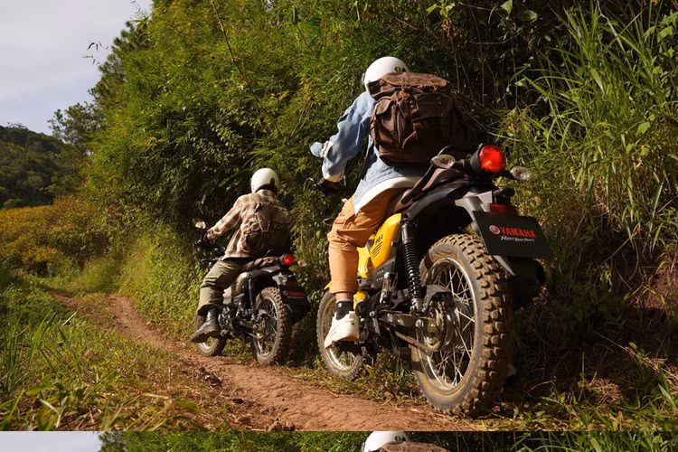 Lốp gai trước và sau to bản giúp tăng độ ma sát và độ bám lốp ở mọi địa hình