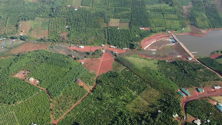 Hồ thủy lợi Đắk N’Ting xã Quảng Sơn huyện Đắk Glong tỉnh Đắk Nông.