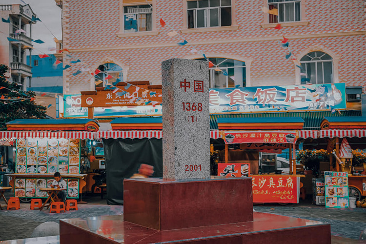 Check in cột mốc 1368 tại Đông Hưng