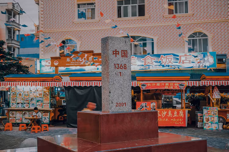 Check in cột mốc 1368 tại Đông Hưng