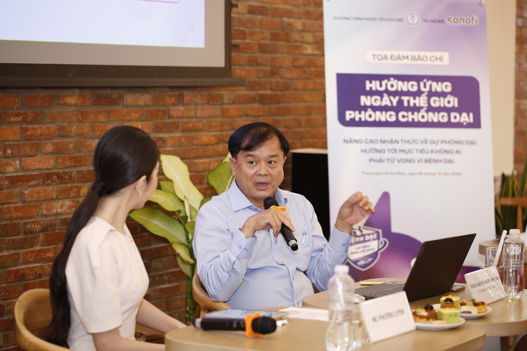 Thạc sĩ Nguyễn Ngọc Anh Tuấn phát biểu tại hội thảo