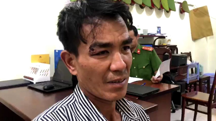 Đối tượng Lê Khánh Hồng tại Cơ quan CSĐT.