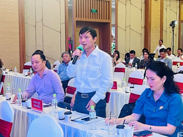 Đại diện các thành viên Ban tổ chức thông tin về công tác chuần bị Lễ hội.