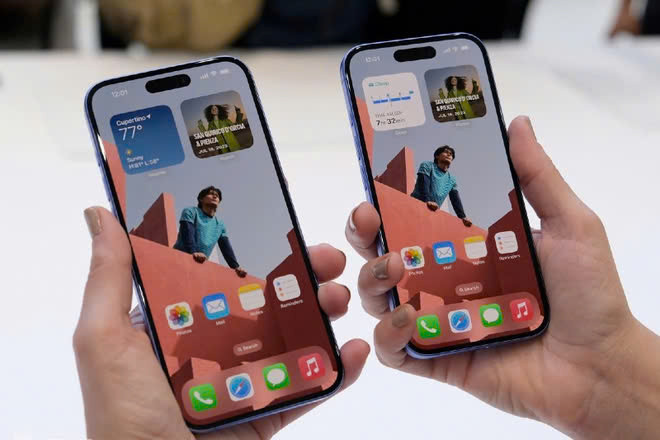 Màn hình iPhone 16 bị chê vì &quot;lỗi thời&quot;. Ảnh minh họa