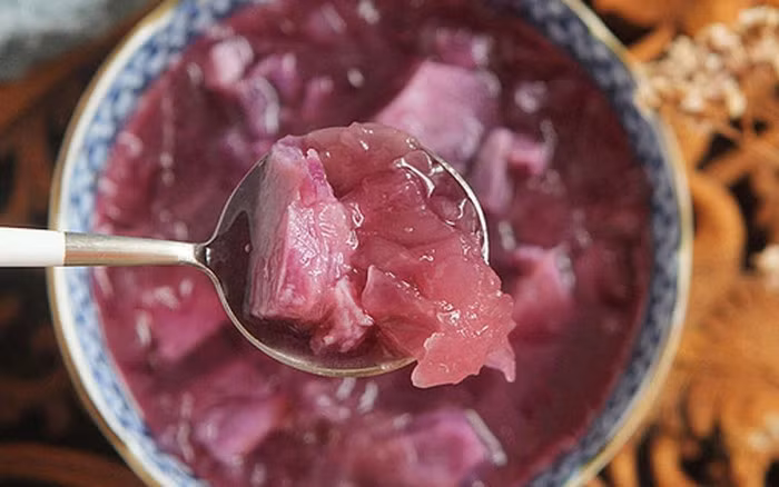 Trổ tài nấu chè dưỡng nhan từ khoai lang tím thơm ngon, khó cưỡng