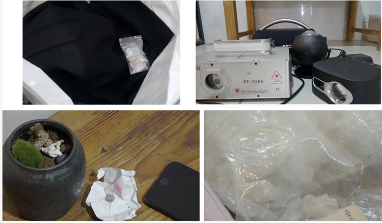 Tang vật bị lực lượng Công an thu giữ.