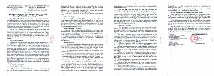 Kết quả cuộc họp ngày 14/11 của UBND Huyện Krông Búk về việc di dời chợ cũ về chợ mới xã Pơng Drang.