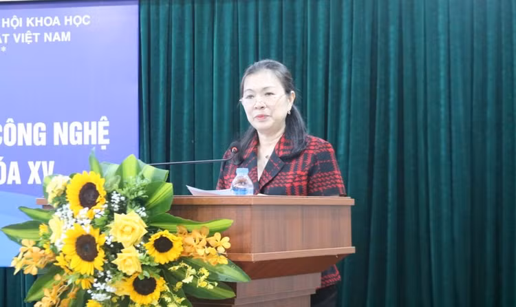 Bà Trương Thị Ngọc Ánh, Phó Chủ tịch Ủy ban Trung ương MTTQ Việt Nam.