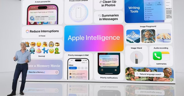 Apple Intelligence sẽ &quot;trễ hẹn&quot; với người dùng?. Ảnh Vietnam.vn