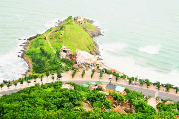 Checkin Mũi Nghinh Phong. Ảnh Traveloka