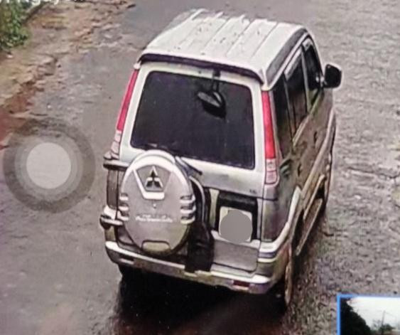 Chiếc xe ô tô được cho là lảng vảng trước nhà ông M. nhiều ngày