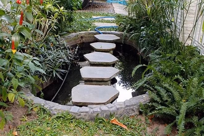 Ben trong biet thu phu kin cay xanh cua Mai Thu Huyen-Hinh-4