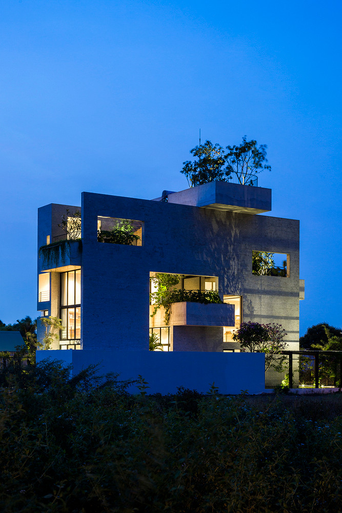 Ngoi nha so huu khu vuon lech tang doc dao o TP HCM-Hinh-3