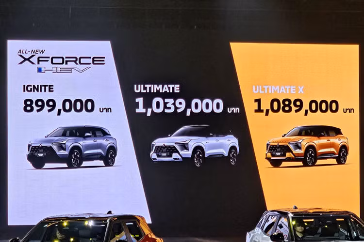 Mitsubishi Xforce HEV tu 683 trieu, 