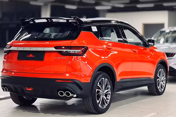 Can canh Geely Coolray tai Viet Nam, SUV gia re dau Mitsubishi Xforce-Hinh-3