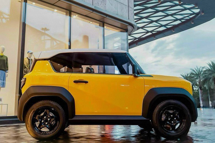 VinFast VF3 quốc dân biển "ngũ quý 9" hơn 4 tỷ gắn mào Taxi - Hình 2 VinFast VF3 quoc dan bien