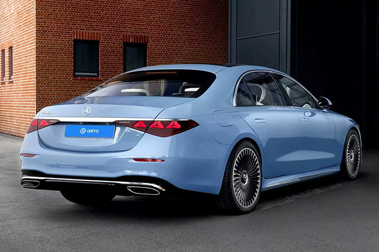 Mercedes-Benz S-Class 2026 lộ diện "xịn sò", chờ ngày ra mắt - Hình 2 Mercedes-Benz S-Class 2026 lo dien