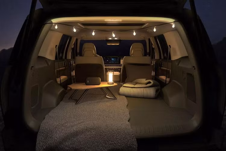 Can canh Hyundai SantaFe 2024 lo dien hoan toan, ra mat thang 8/2023-Hinh-10