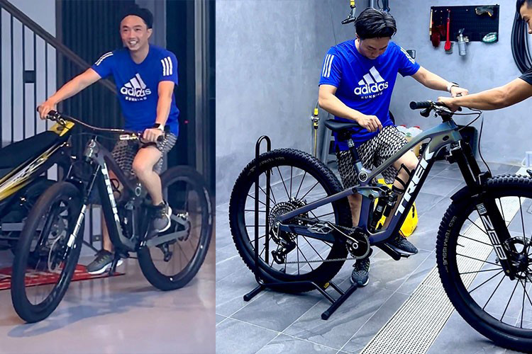 Đắt nhất trên chiếc xe đạp này là bộ khung Trek Slash 9.9 Project One thuộc diện độc nhất tại Việt Nam. Riêng bộ khung đã chiếm một nửa giá trị của xe: 250 triệu đồng. Bộ vành căm Syncros Silverton SL trên xe cũng có giá 120 triệu đồng.