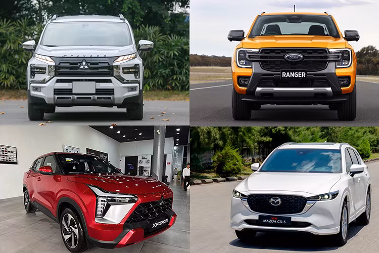 Diem mat loat oto ban chay nhat Viet Nam thang 4/2024