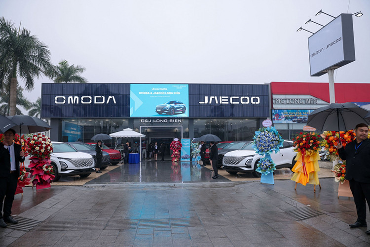 Omoda & Jaecoo Việt Nam khai trương O&J Long Biên Omoda & Jaecoo Viet Nam khai truong O&J Long Bien