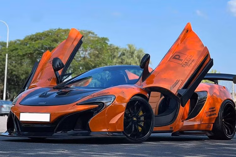 Can canh McLaren 650S Spider mui tran rao ban hon 10 ty o Ha Noi