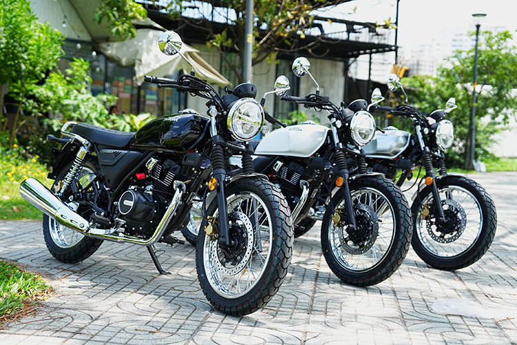 Cận cảnh Honda CGX150 hơn 70 triệu, đầu tiên về Việt Nam - Hình 12 Can canh Honda CGX150 hon 70 trieu, dau tien ve Viet Nam-Hinh-12