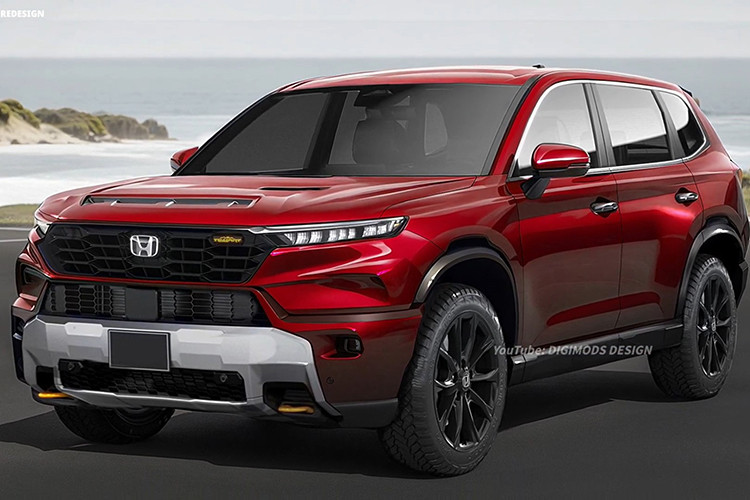 Honda CR-V TrailSport 2026 - SUV cho dân chơi off-road lộ diện - Hình 3 Honda CR-V TrailSport 2026 - SUV cho dan choi off-road lo dien-Hinh-3