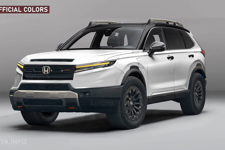 Honda CR-V TrailSport 2026 - SUV cho dân chơi off-road lộ diện - Hình 5 Honda CR-V TrailSport 2026 - SUV cho dan choi off-road lo dien-Hinh-5