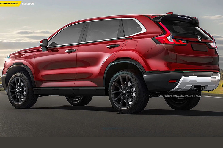 Honda CR-V TrailSport 2026 - SUV cho dân chơi off-road lộ diện - Hình 2 Honda CR-V TrailSport 2026 - SUV cho dan choi off-road lo dien-Hinh-2