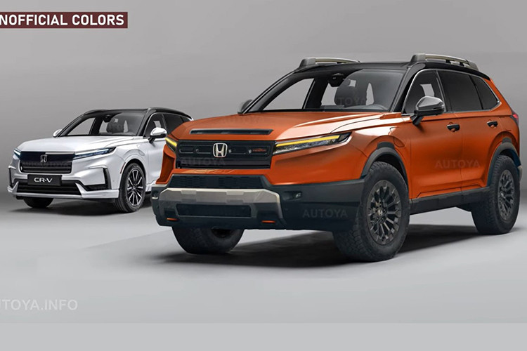 Honda CR-V TrailSport 2026 - SUV cho dân chơi off-road lộ diện Honda CR-V TrailSport 2026 - SUV cho dan choi off-road lo dien