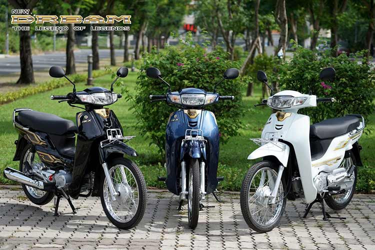Can canh Honda Dream 2024 hon 60 trieu dau tien ve Viet Nam