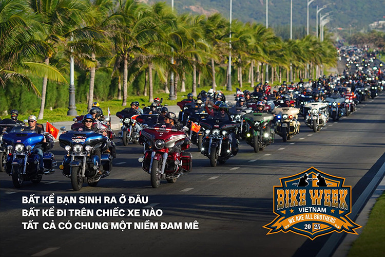 Vietnam Bike Week 2025 - san choi moto “xin so” cho cac bikers Viet