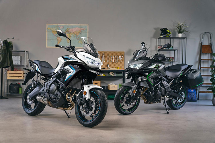 Kawasaki Versys 650 2025 trinh lang, 