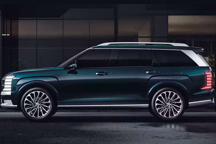 Hyundai Palisade hybrid 2025 chay 100 km 