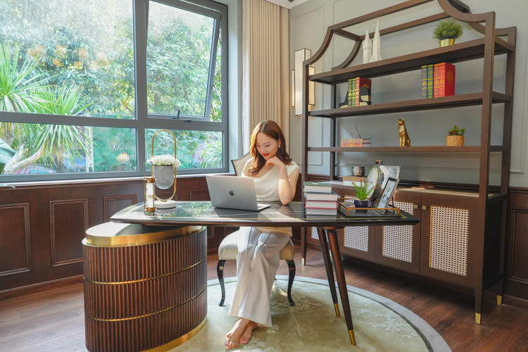 Ben trong can ho moi tai Ha Noi cua Lan Phuong va chong Tay-Hinh-2