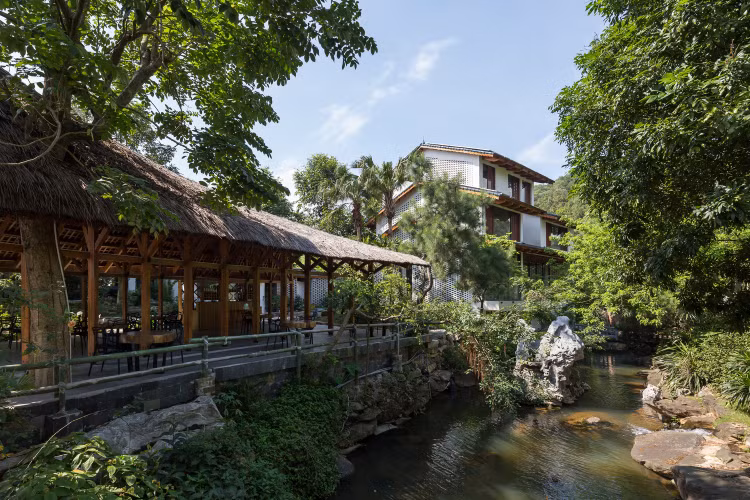 Nha hang bang go uon cong giua rung dep me man o Ha Noi-Hinh-2