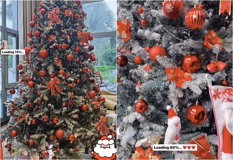 1001 kieu trang tri nha don Giang sinh cua sao Viet-Hinh-8