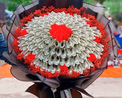 Bo hoa tien tram trieu doc la “ngong” dai gia ngay Valentine-Hinh-7