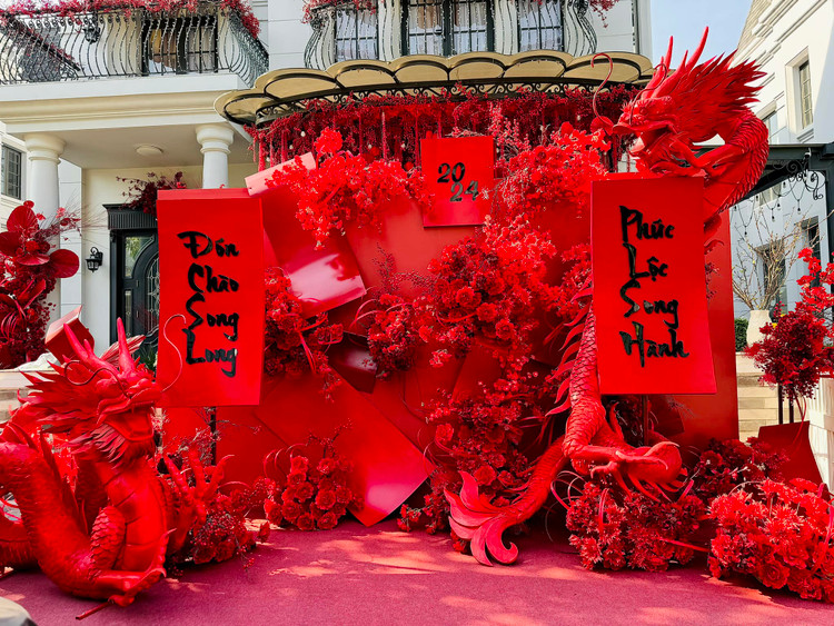 Biet thu don Tet long lay tu trong ra ngoai cua Doan Di Bang-Hinh-6