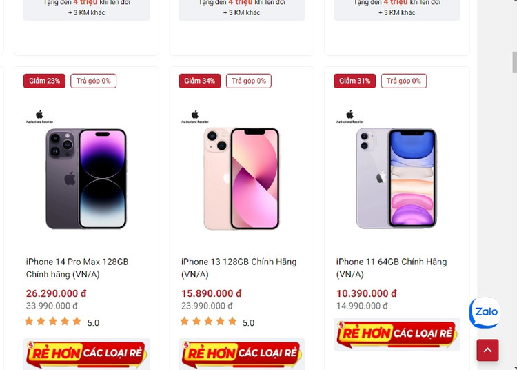 iPhone 15 len ke, iPhone cu giam gia the nao?