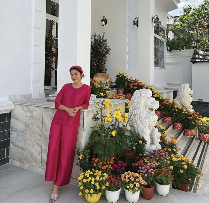 Biet thu san vuon ngap cay trai cua Tang Thanh Ha-Hinh-2