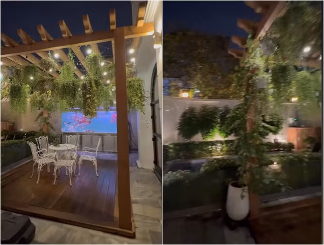 Can canh khu vuon cuc “chill” trong biet thu 600m2 cua Le Quyen-Hinh-2