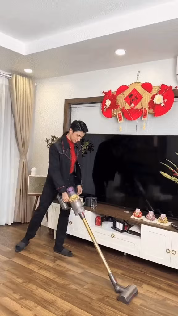 Don Tet 2024, Binh An - Phuong Nga trang tri nha dep co nao?-Hinh-8