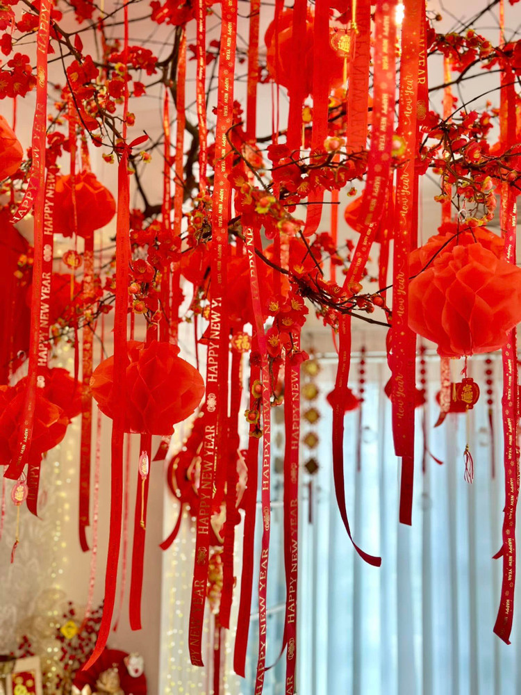 Ben trong biet thu do ruc don Tet cua sieu mau Thuy Hanh-Hinh-9