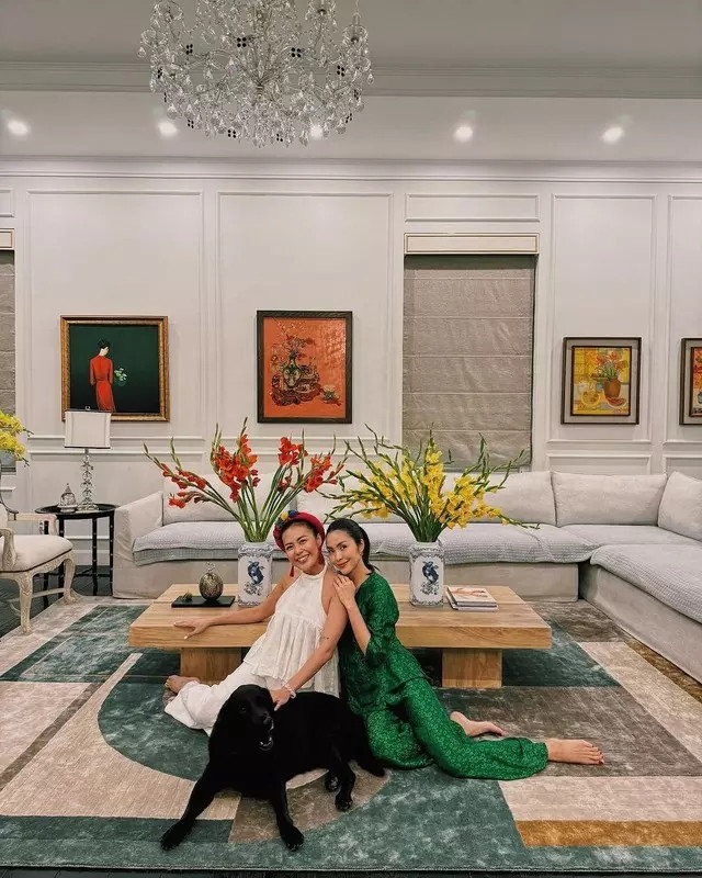 Don Tet, biet thu cua Tang Thanh Ha trang tri dep co nao?-Hinh-4